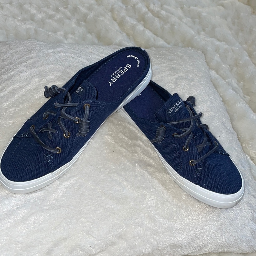 Sperry Canvas Top-Slider Mules
